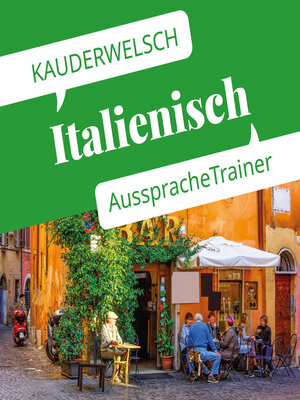 cover image of Reise Know-How Kauderwelsch AusspracheTrainer Italienisch